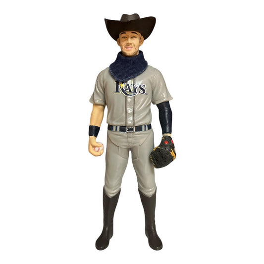 Kevin Kiermaier “The Outlaw” Action Figure – Tampa Bay Rays Promo Cowboy Figurine (2019 SGA)