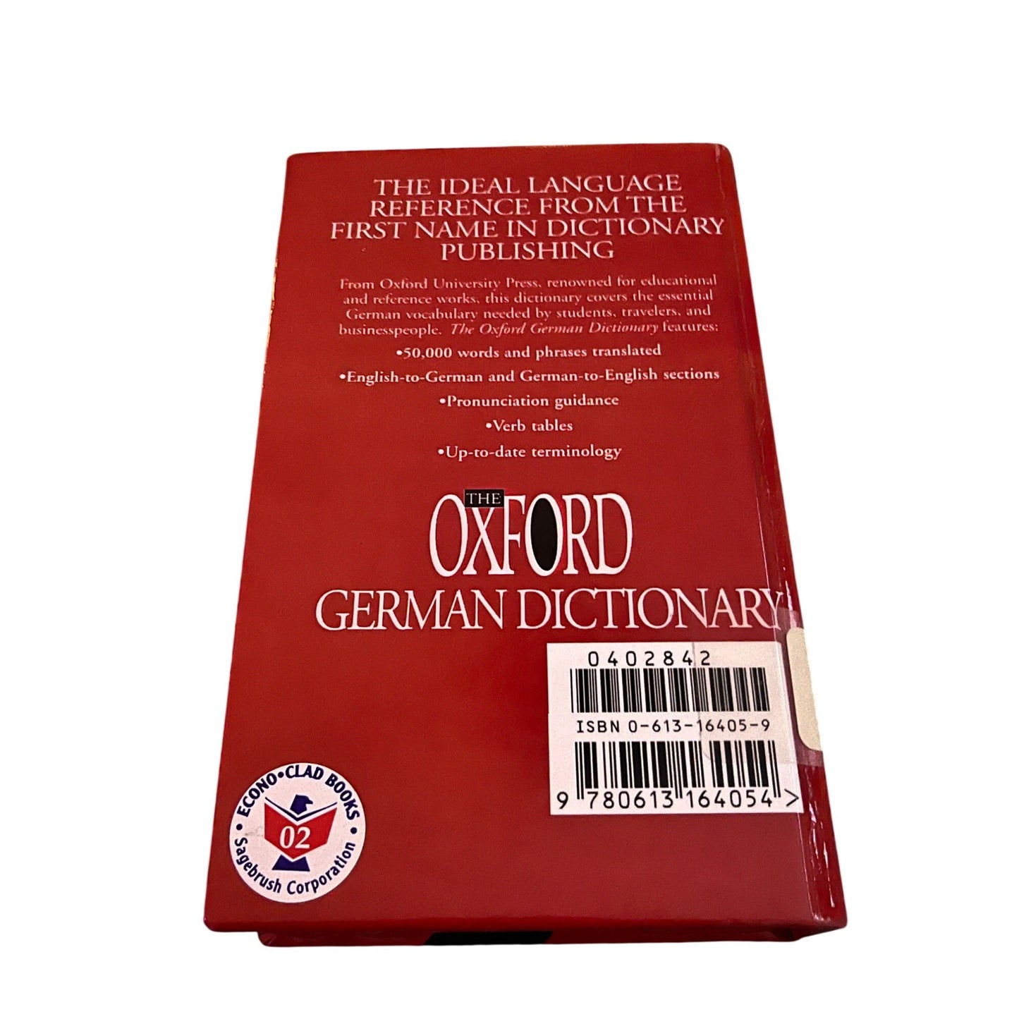 The Oxford German Dictionary German English English German Paperback