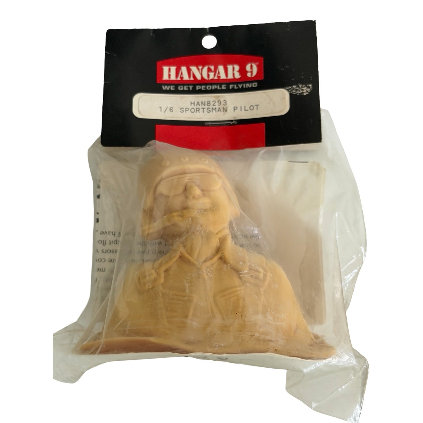 Vintage Hangar 9 1/6 Sportsman Pilot Figure HAN8293 D&K England RC Airplane