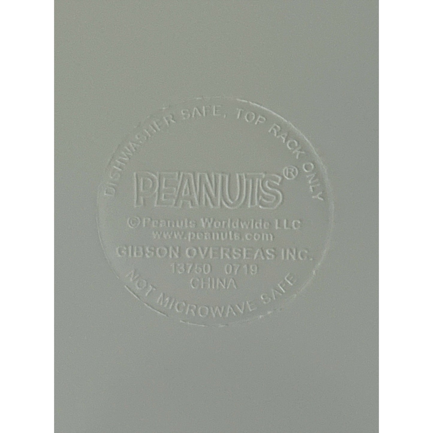 Peanuts Snoopy and Woodstock Halloween Mummy 8" Plates – Set of 4 by Gibson Overseas, 2019