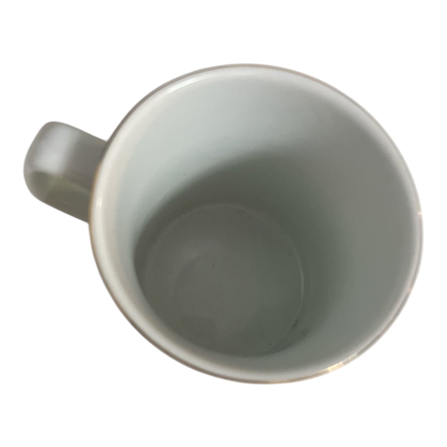 Reutter Porzellan Germany Schloss Schönbrunn Souvenir Mug Gold Trim