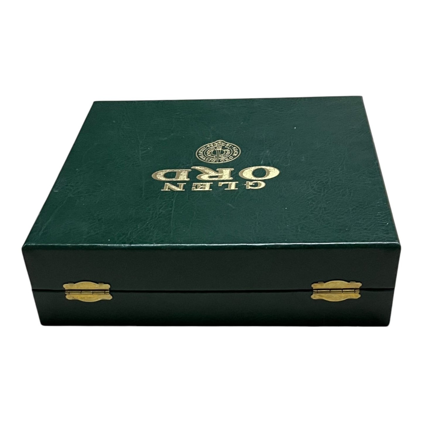 VTG Glen Ord Distillery Thistle Whiskey Glasses – Set of 2 w/Box – Scotland Collectible