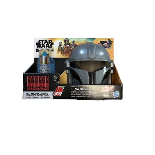 Mandalorian Helmet & Blaster Set by Hasbro – Star Wars Roleplay Toy for Kids Ages 5+