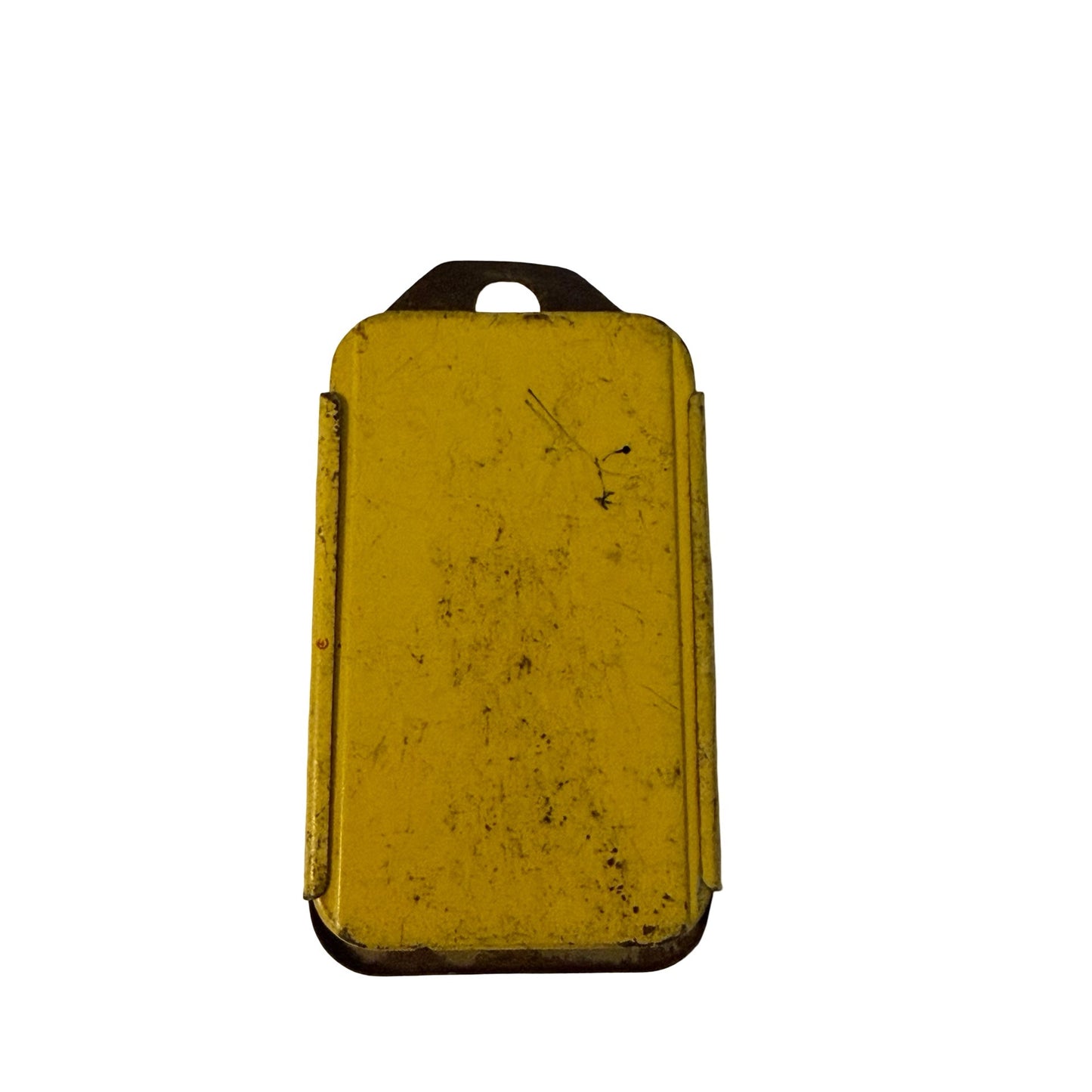 Vintage COSOM Shear Pins Metal Storage Case with 2 Shear Pins Farm Equipment Parts