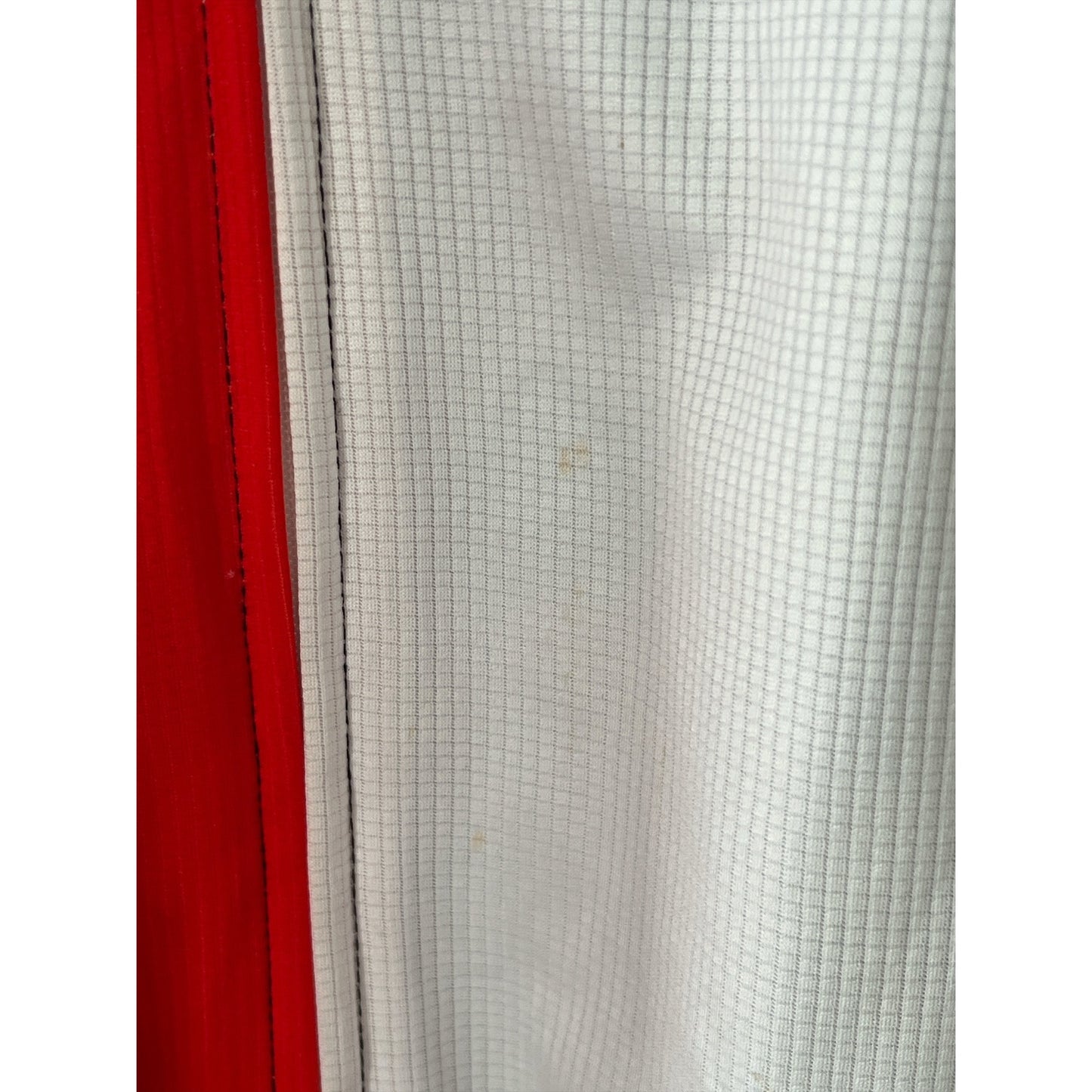 Primal Men’s 2XL CAAM Events Red Black White Cycling Jersey Race Cut Short Sleeve