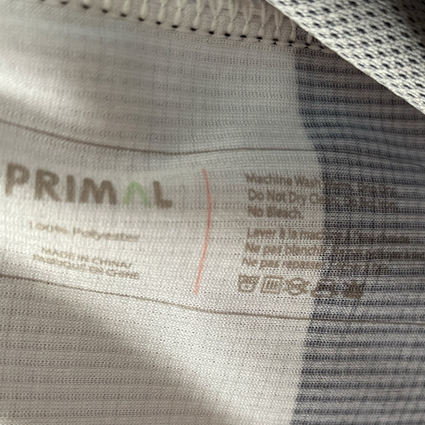 Primal Men’s 2XL CAAM Events Red Black White Cycling Jersey Race Cut Short Sleeve