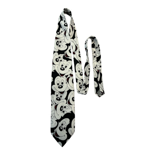 Vintage Disney Mickey Unlimited Tie – Allover Mickey Faces, by Balancine Inc (1990s)