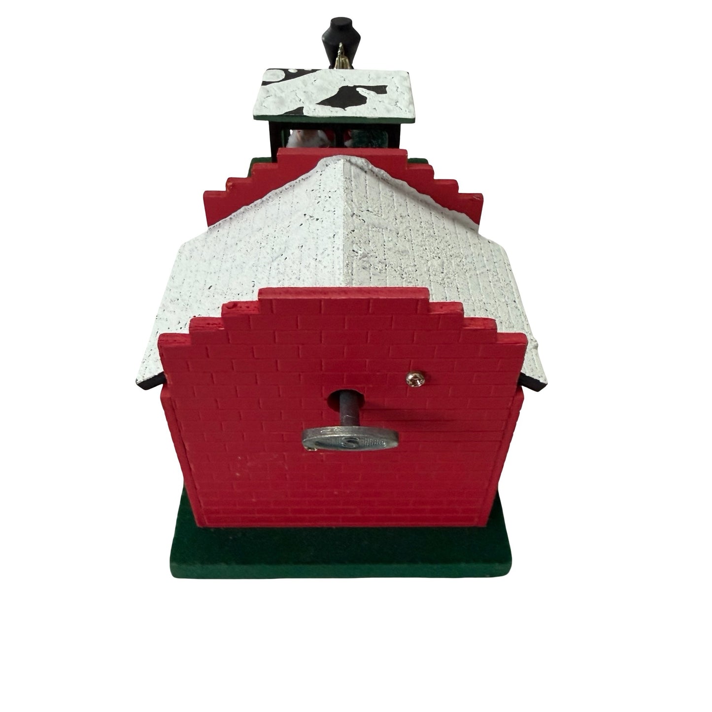 Vintage Berkeley Designs Animated Christmas Train Music Box Santa Here Comes Santa Claus
