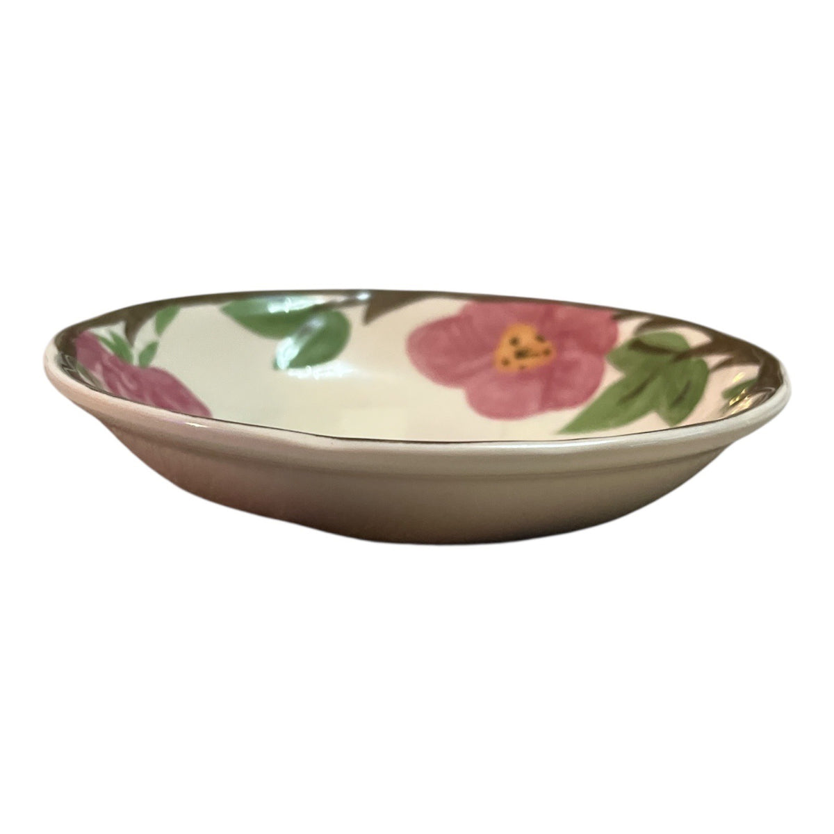 Franciscan Desert Rose 5 Inch Small Bowl Pink Floral Vintage Stoneware