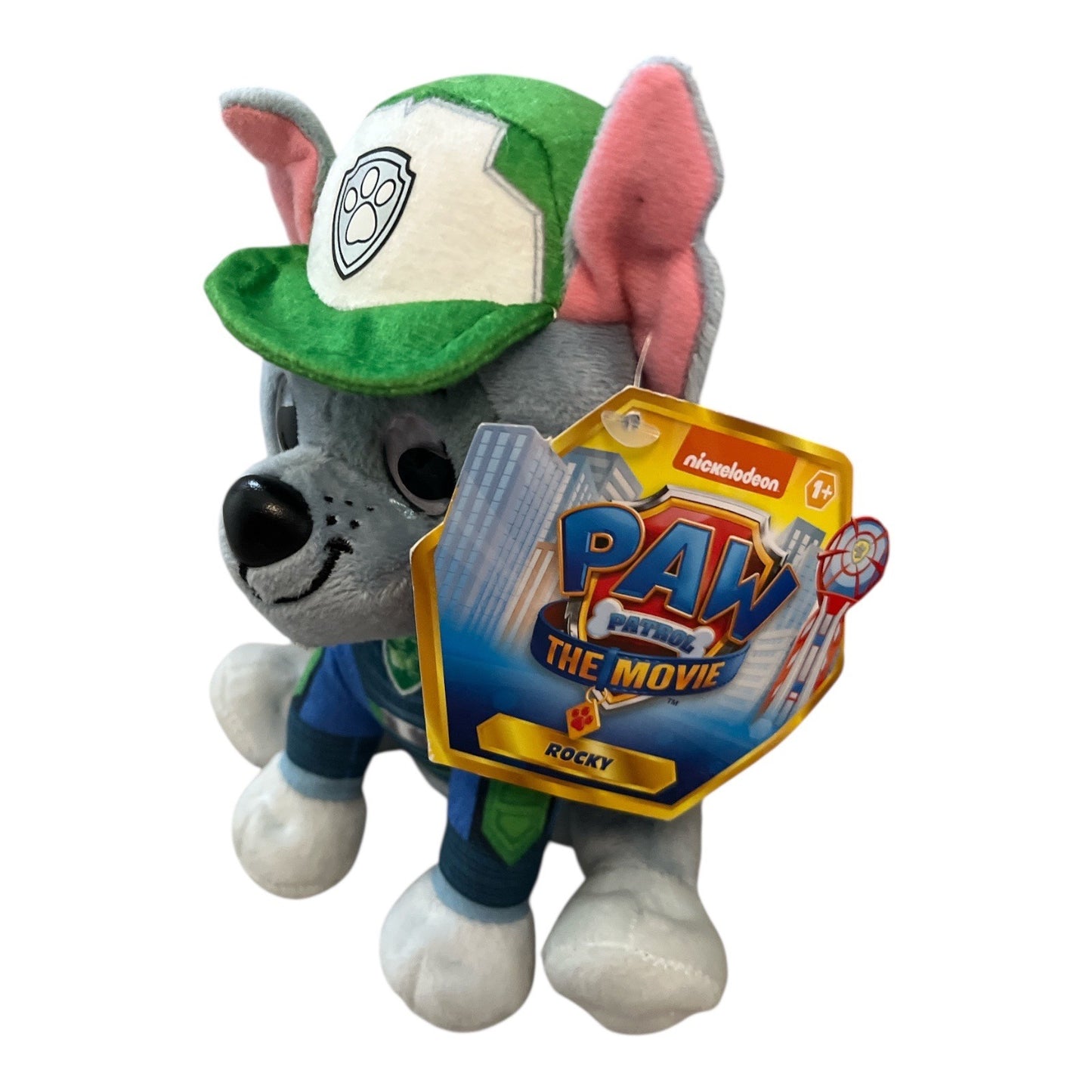 Paw Patrol The Movie Rocky Plush Toy GUND Nickelodeon 2021 w Tags Stuffed Animal
