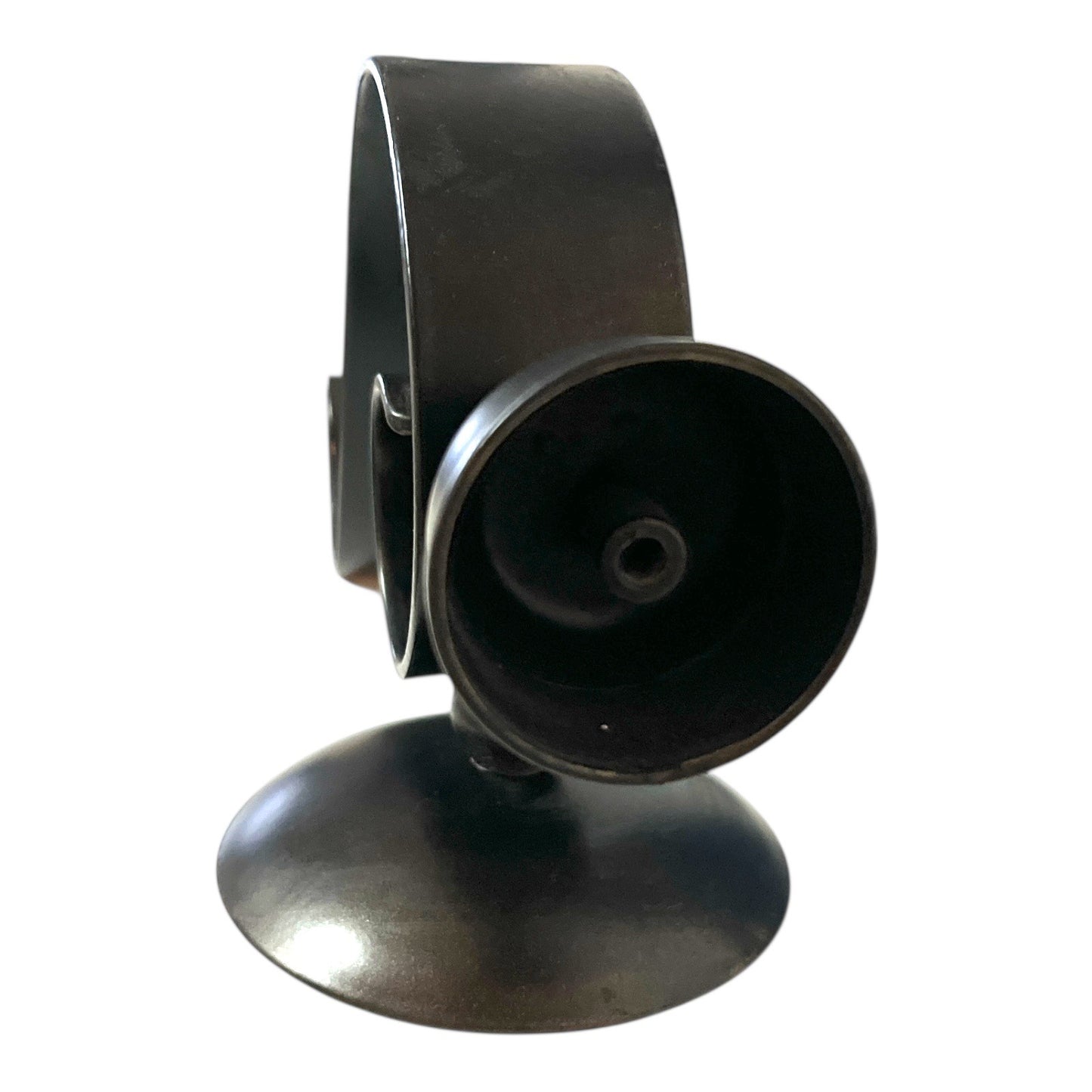 Vintage Dark Bronze Metal Scroll Wall Sconce Candle Holder