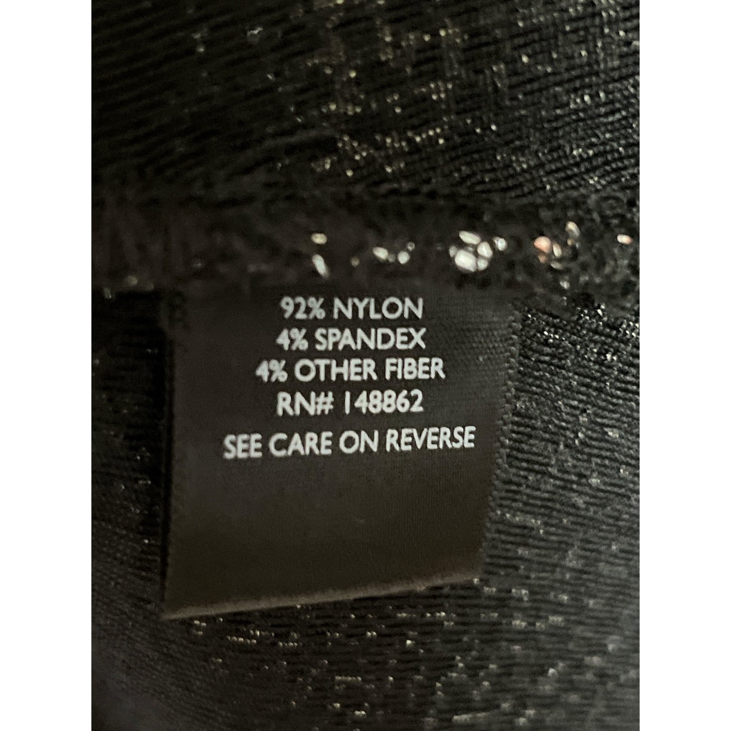 Torrid Women’s Plus Size 2 Black Silver Metallic Tank Top Keyhole Back Party Blouse