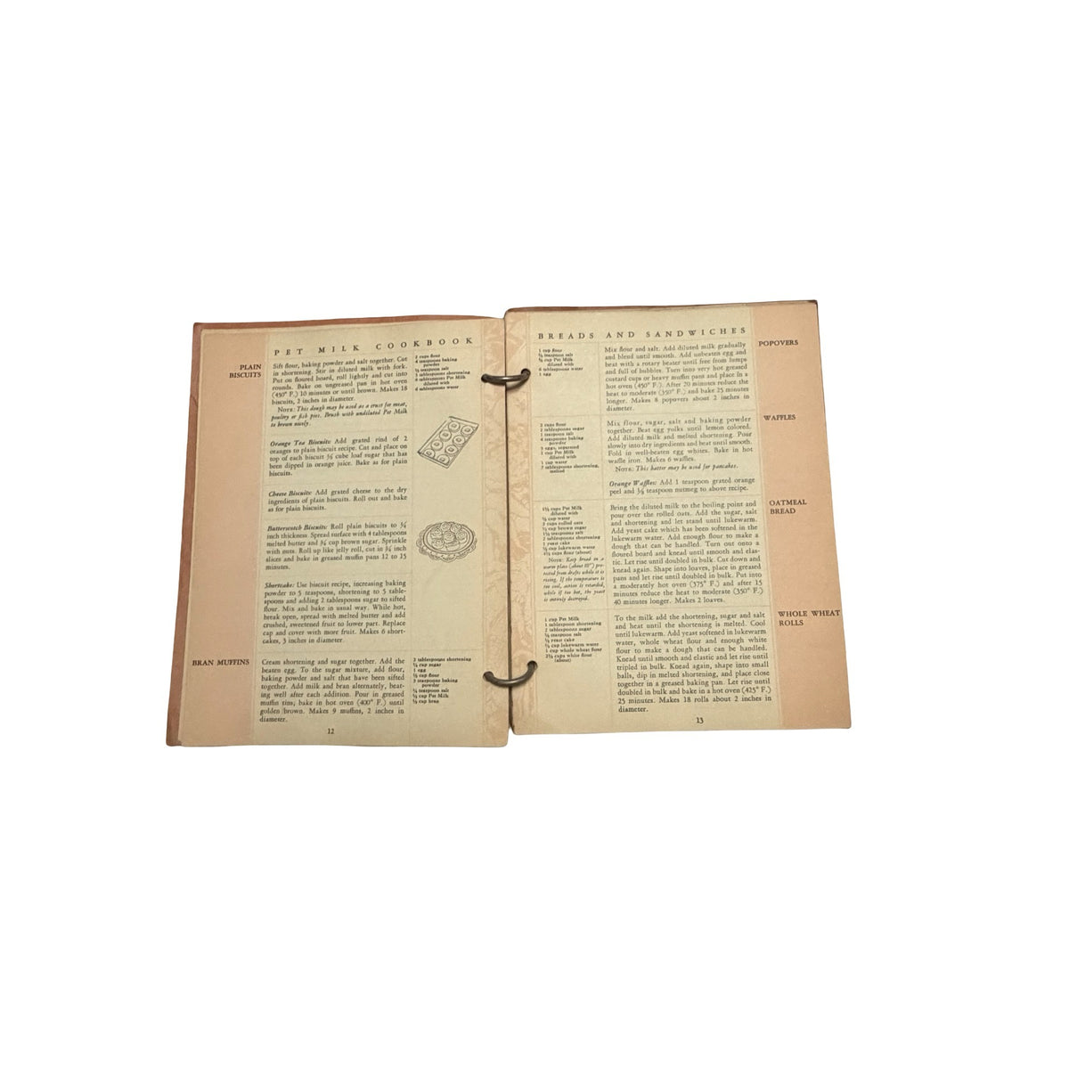 1930 Pet Milk Recipes Cookbook Good Housekeeping Depression Era Advertising