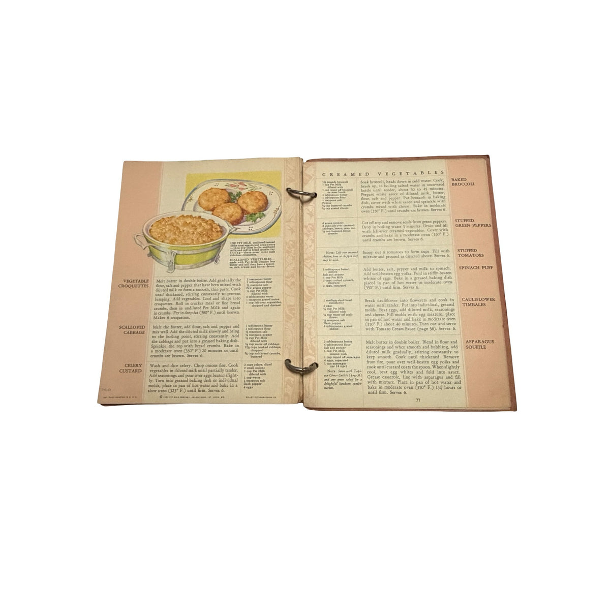 1930 Pet Milk Recipes Cookbook Good Housekeeping Depression Era Advertising