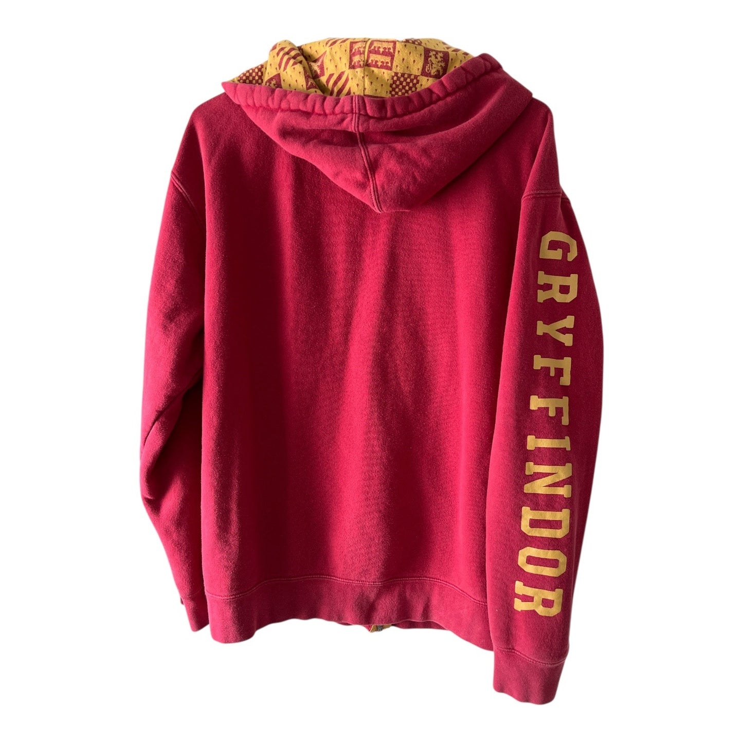 Harry Potter Gryffindor Zip Hoodie Adult Medium Wizarding World Universal Studios