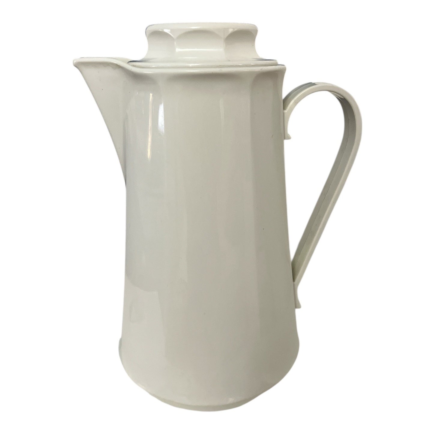 Vintage Thermos White Insulated Carafe Coffee Server Made in USA Model 5000