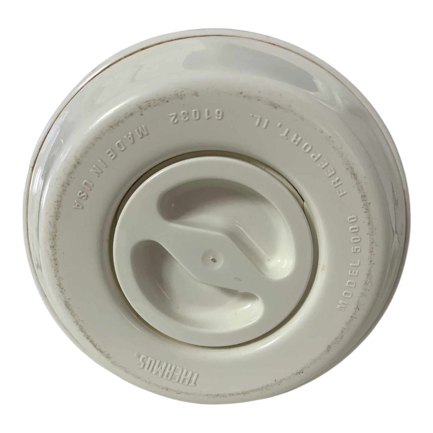 Vintage Thermos White Insulated Carafe Coffee Server Made in USA Model 5000