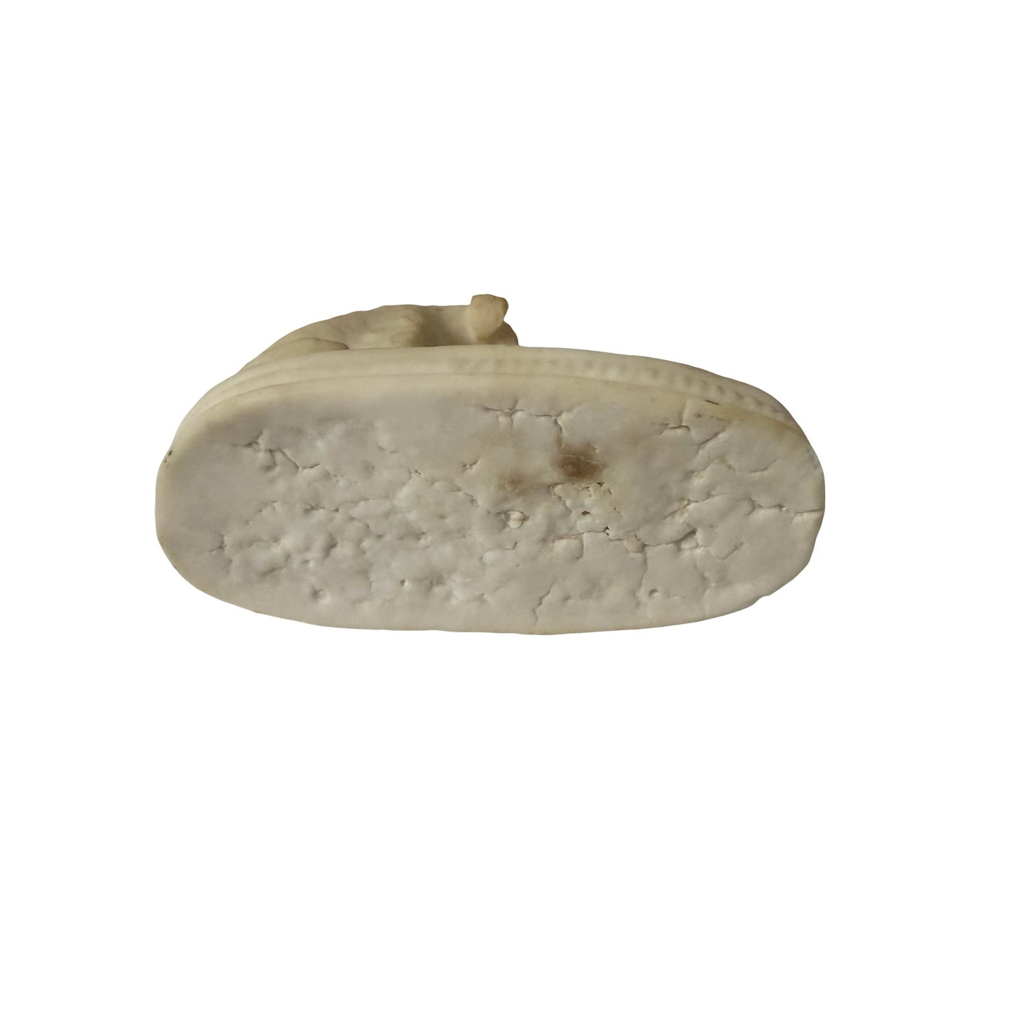 Vintage Alabaster Child & Dog Figurine Sculpture Hand Carved Stone Figure