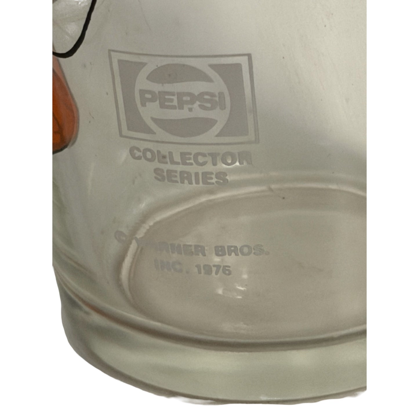 1976 Pepsi Collector Series Cool Cat Beaky Buzzard Looney Tunes Drinking Glass Warner Bros