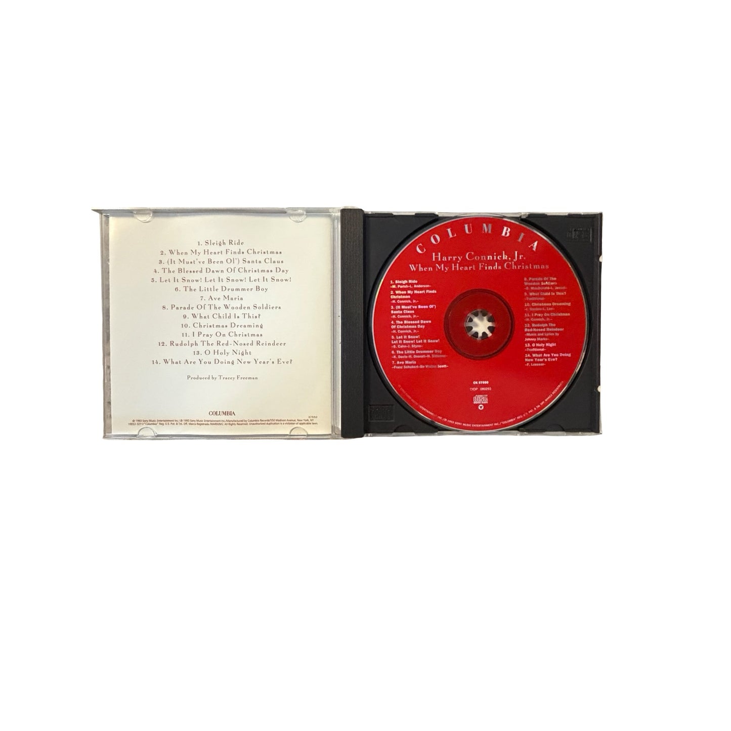 Harry Connick Jr When My Heart Finds Christmas CD 1993 Columbia Holiday Album