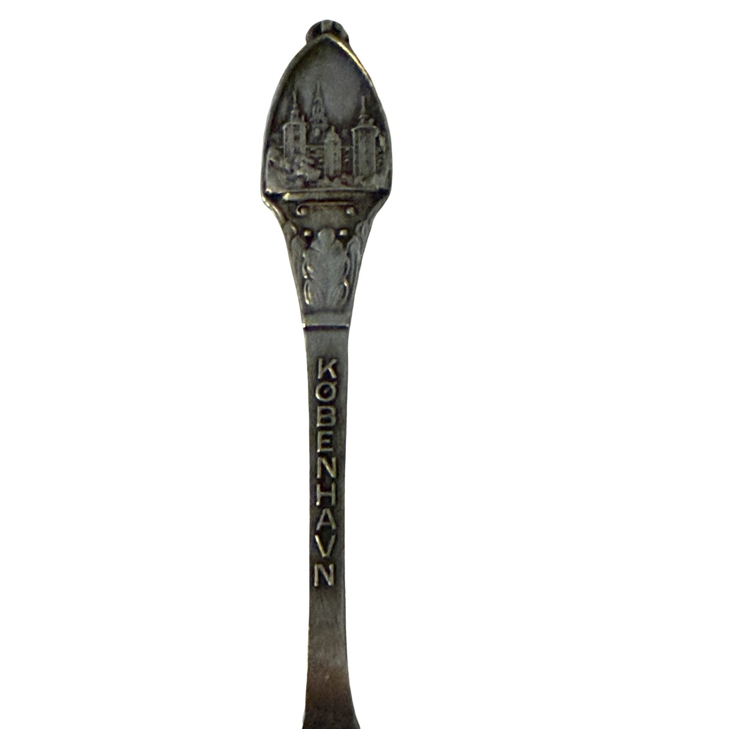Vintage Copenhagen Denmark Kobenhavn Souvenir Spoon Prima Silverplate Scenic