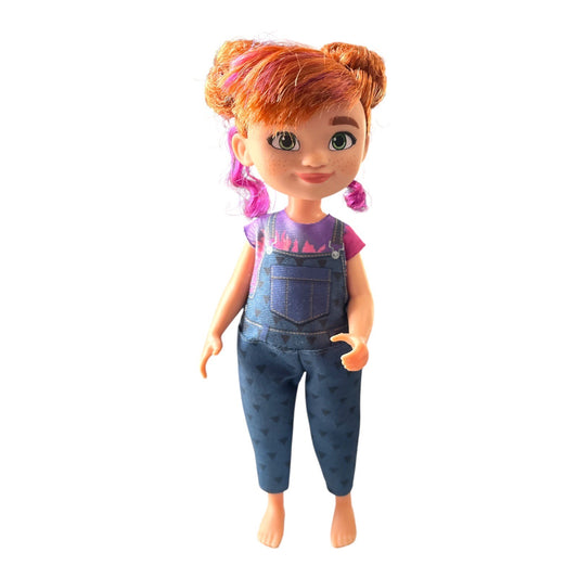 Mattel Karma’s World Switch Stein Doll 9” Red Hair Purple Highlights Articulated Figure