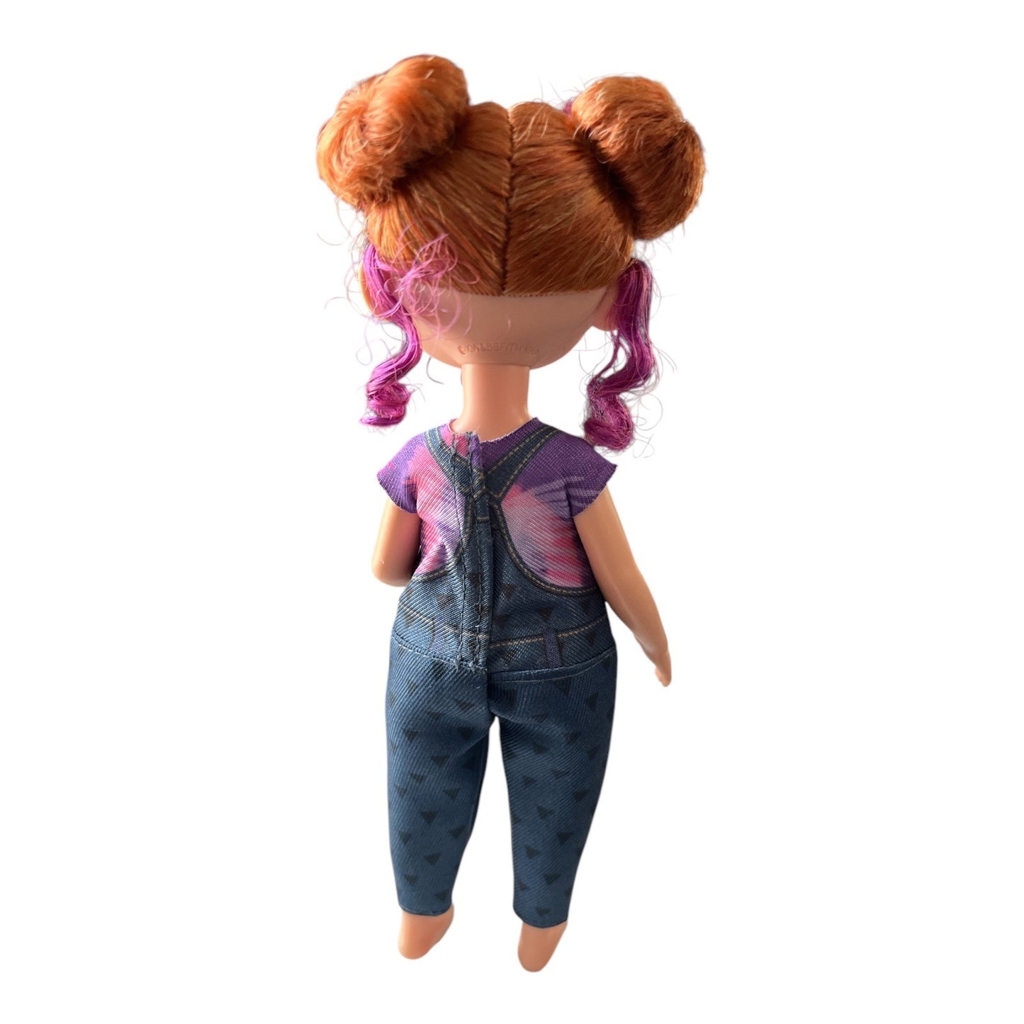 Mattel Karma’s World Switch Stein Doll 9” Red Hair Purple Highlights Articulated Figure