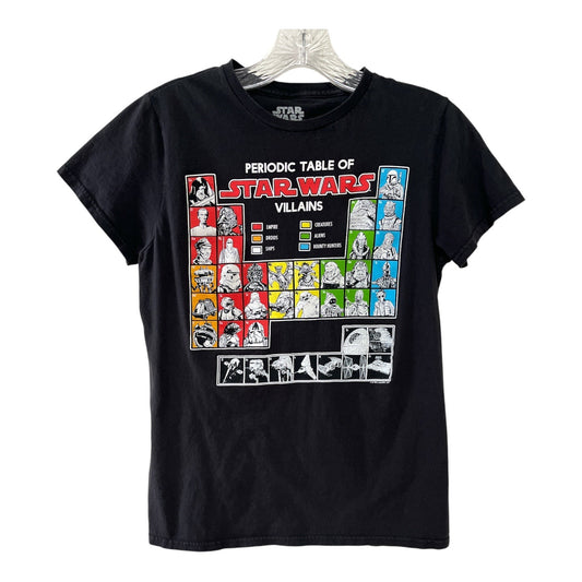Star Wars Periodic Table of Villains Graphic T-Shirt – Fifth Sun – Size Small
