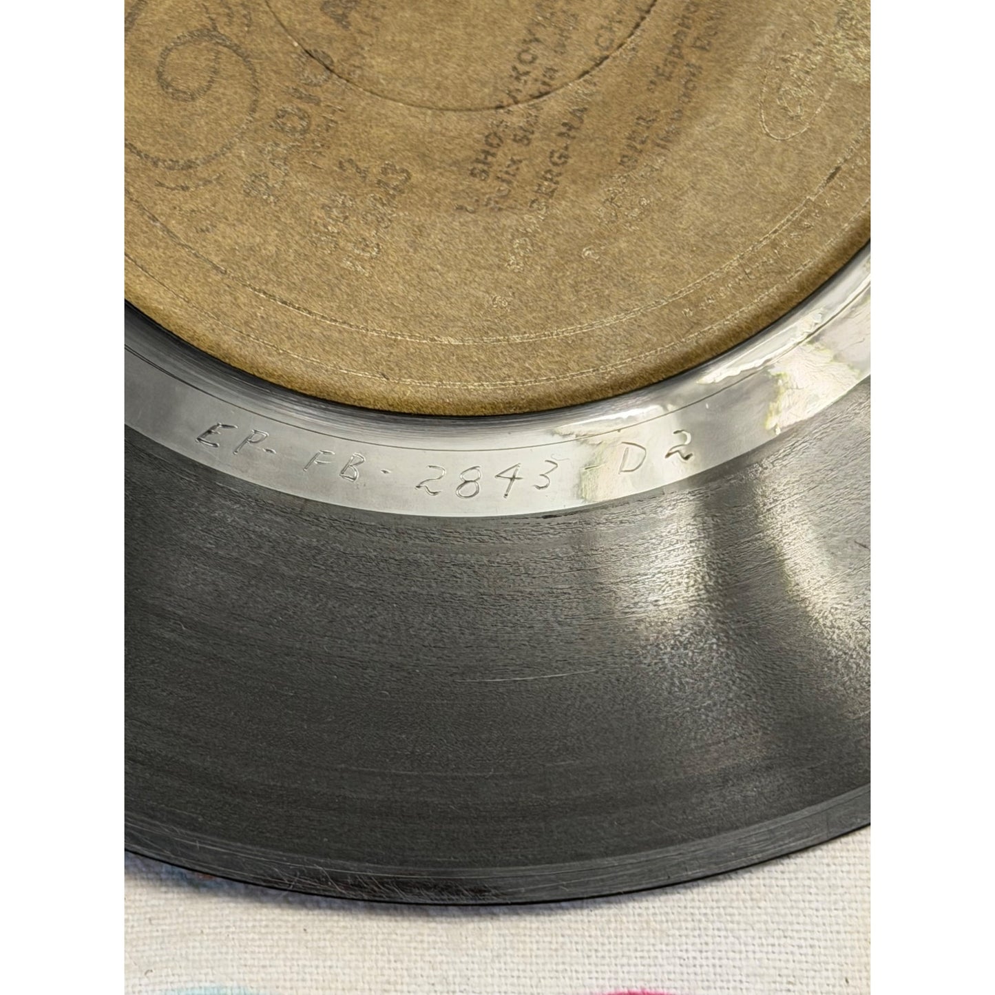 1956 Guild Radio Television Co Demonstration 45 RPM EP Capitol Custom Record Graphoanal
