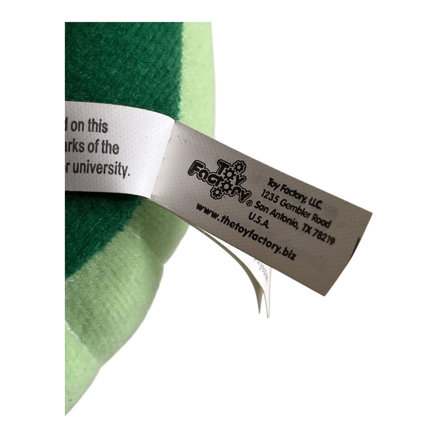 Florida Gators Mascot Plush 12” Team Spirit Toy Factory LLC NWT Collegiate Licensed