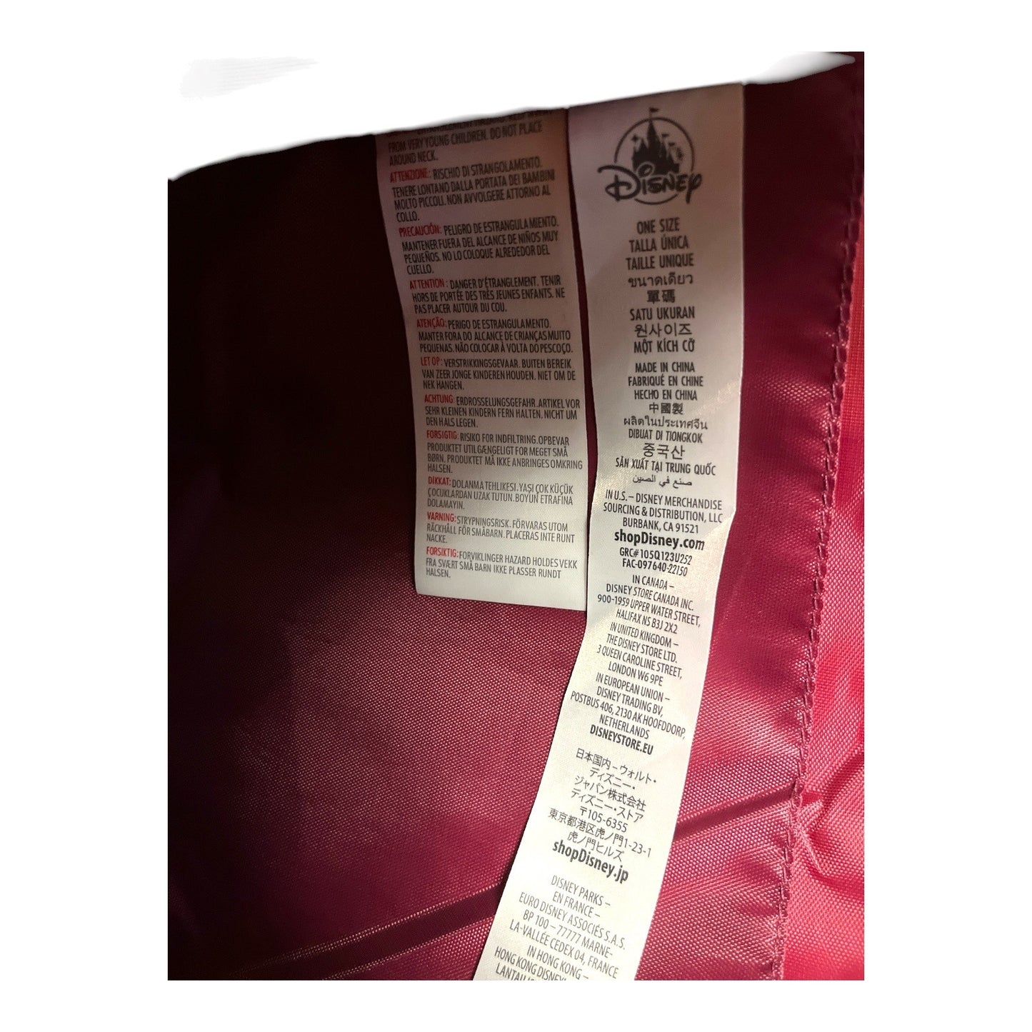 Disney Frozen Backpack Tote Bag – Elsa & Anna – Multicolor Print – Kids School Travel Bag