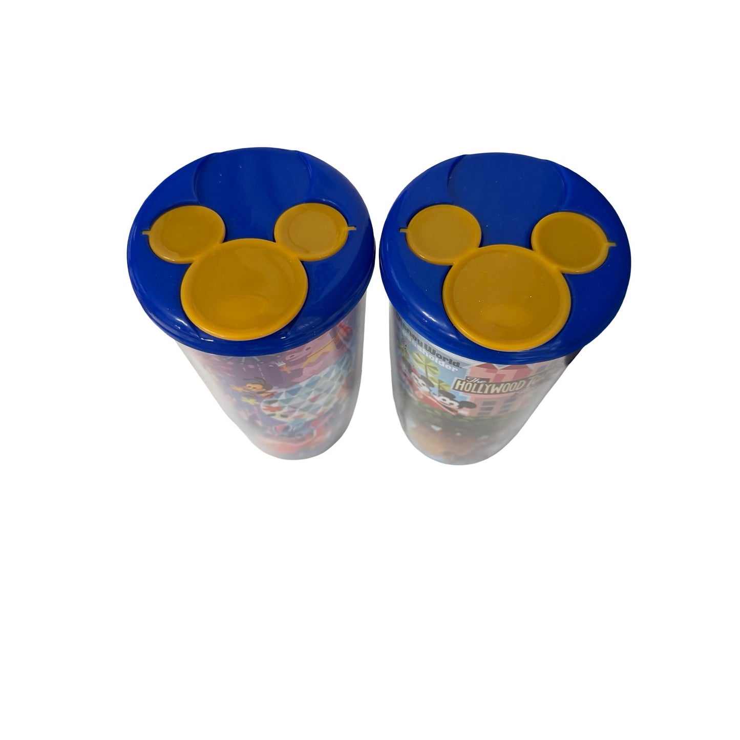 2026 Walt Disney World Annual Passholder Tumbler Set EPCOT Hollywood Tower Hotel Unused