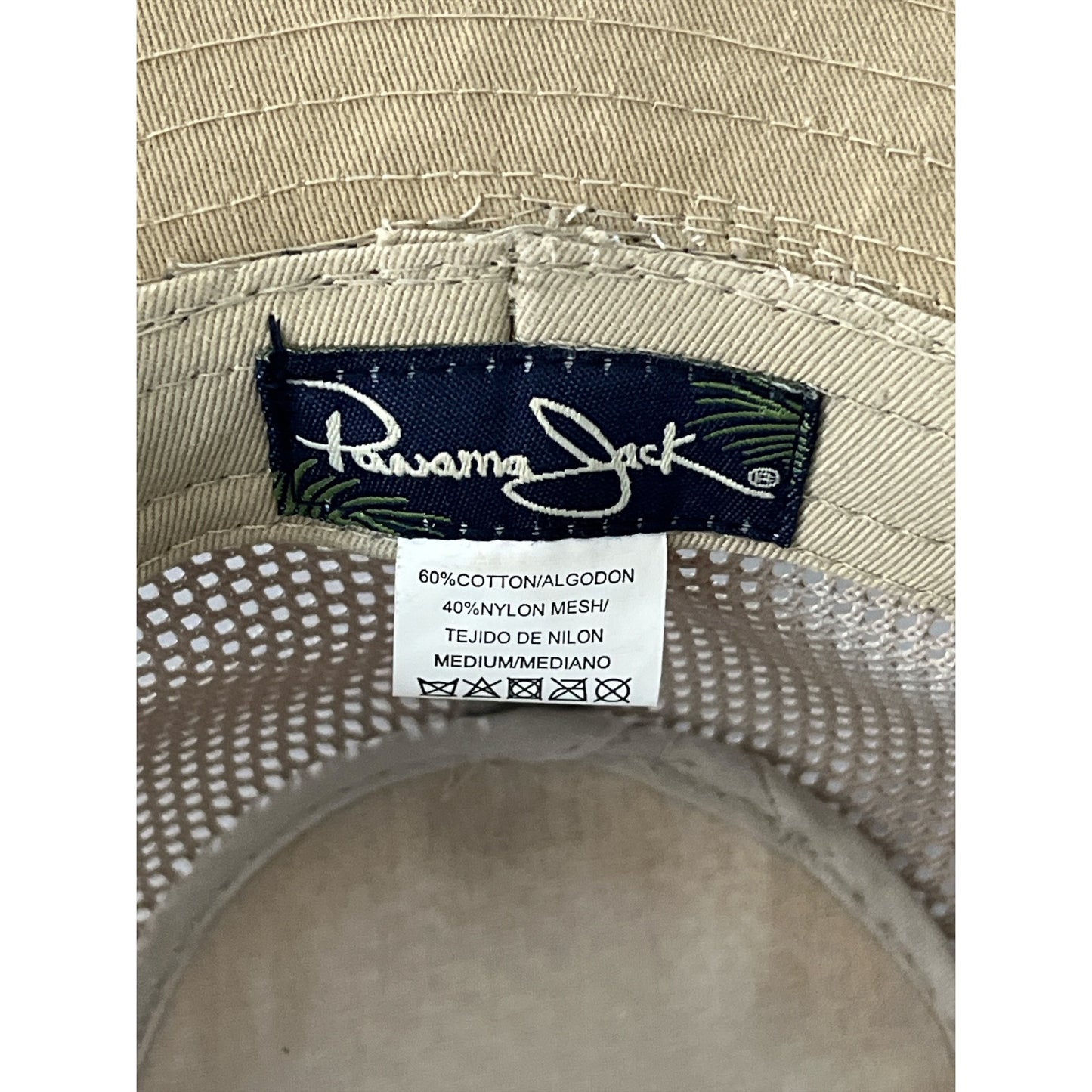 VTG Panama Jack Hat Pair – Mesh Safari & Bucket Style – Medium Outdoor Sun Hats