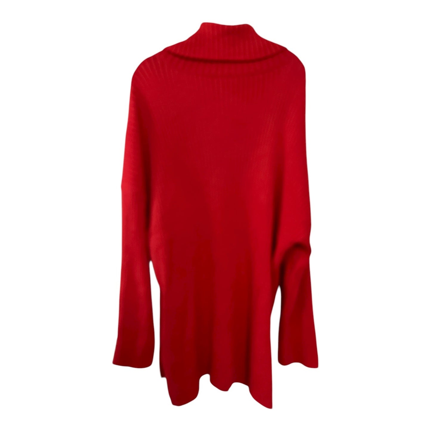 Lillusory Dark Orange / Red Ribbed Turtleneck Sweater – Women’s 2XL – NWT