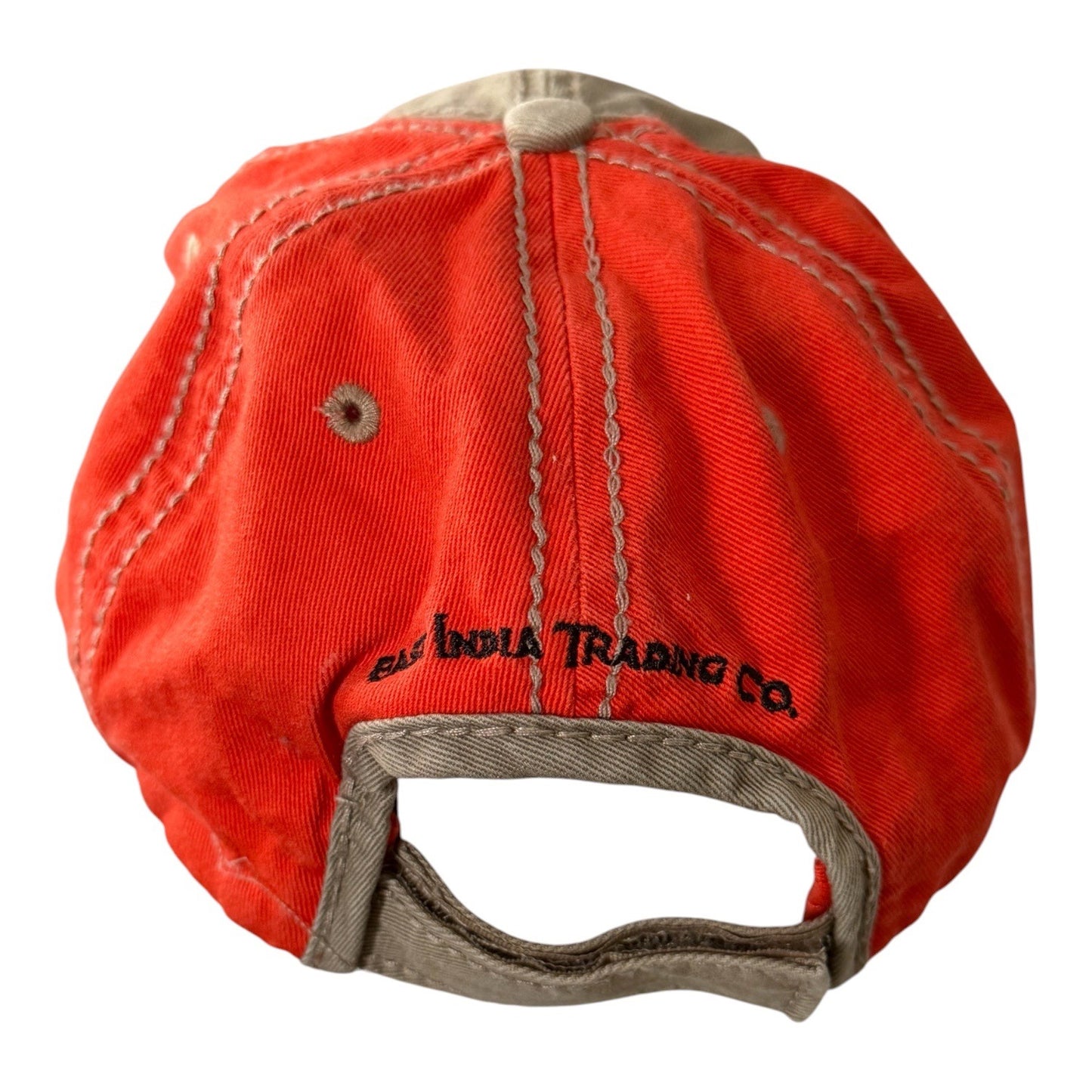 Rogue East India Trading Co Gurkha Skull Cigar Hat Distressed Baseball Cap