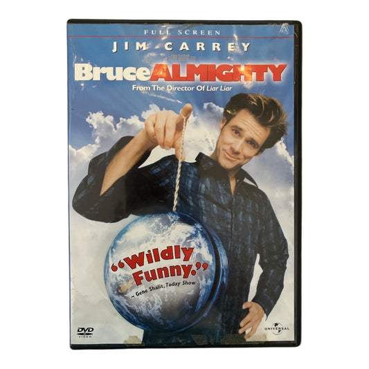 Bruce Almighty (DVD, Full Screen Edition) – Jim Carrey, Jennifer Aniston – Comedy