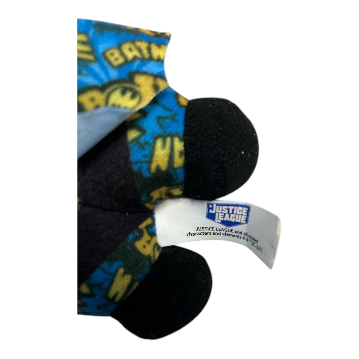 Justice League Batman Style Arcade Plush Toy Blue Comic Print 7"