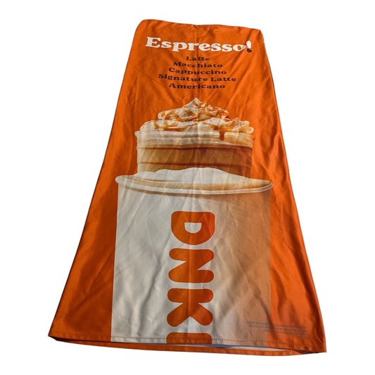 Dunkin’ Donuts DNKN Espresso Body Pillow Cover – 2020 Promo Advertising Print – 60" x 30"