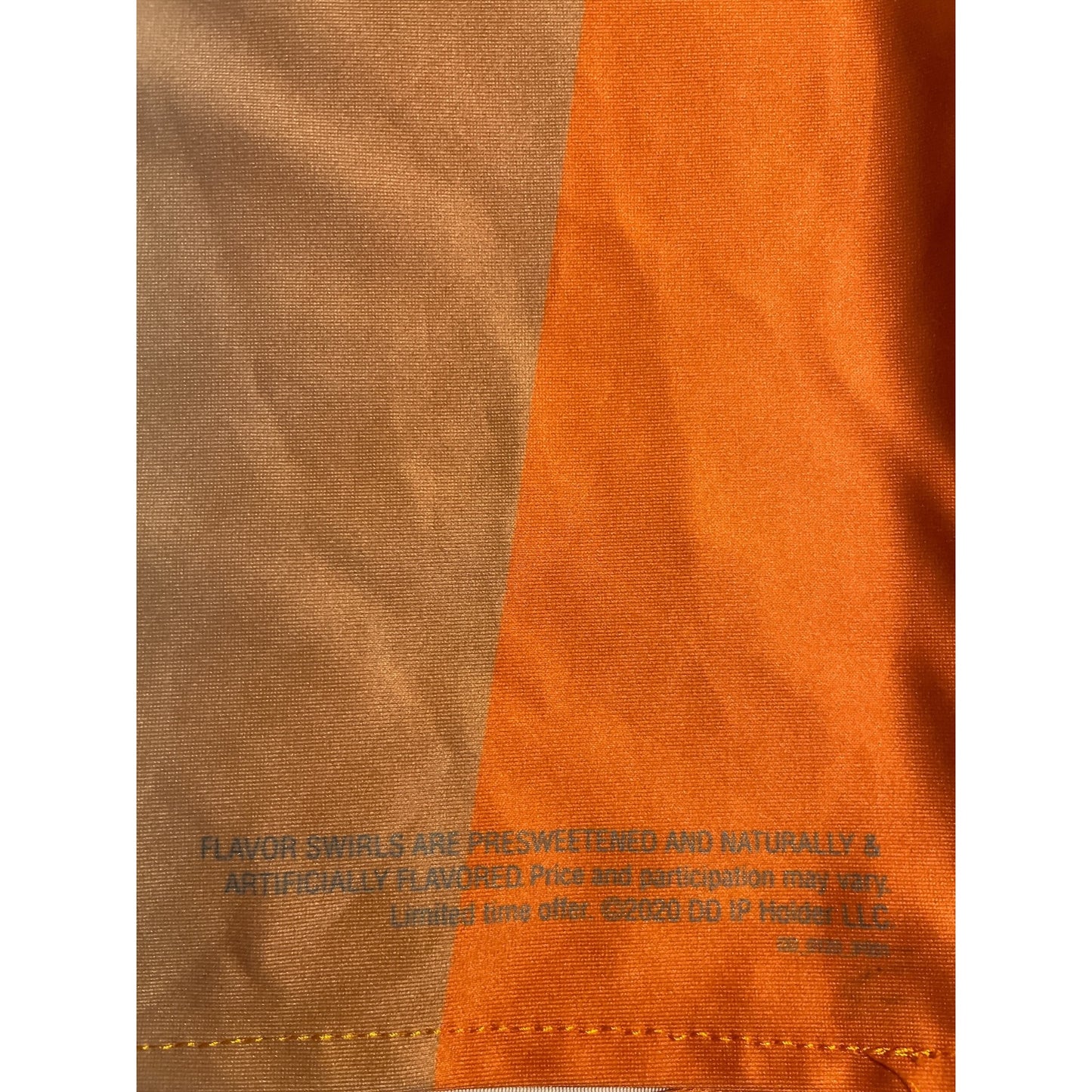 Dunkin’ Donuts DNKN Espresso Body Pillow Cover – 2020 Promo Advertising Print – 60" x 30"
