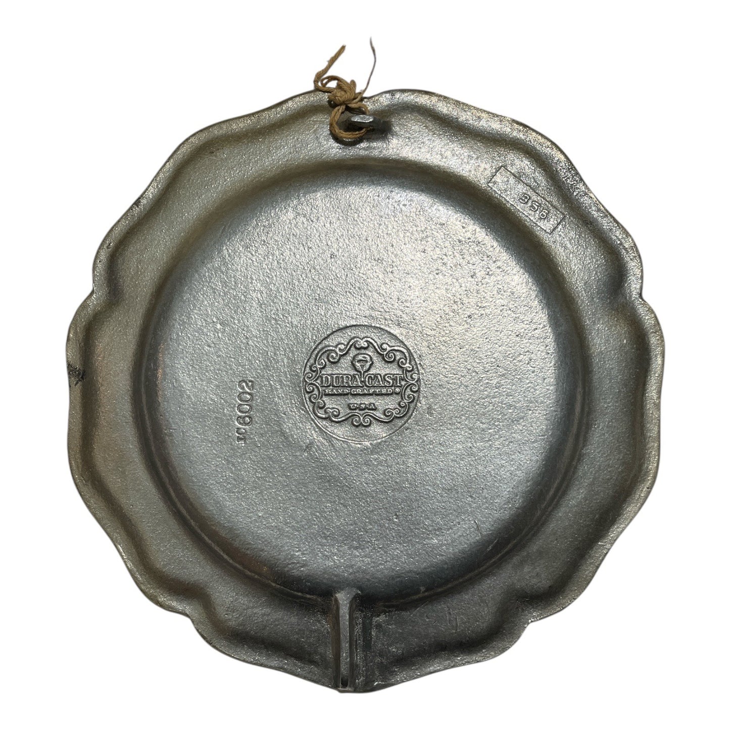 Vintage DuraCast Aluminum Fort Riley Kansas First Territorial Capitol Plate