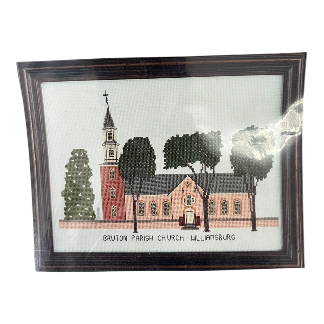 A Gentle Art by Tricia Cross Counted Cross Stitch Kit – Bruton Parish Church Williamsburg VA – Historic Buildings Series – 1977