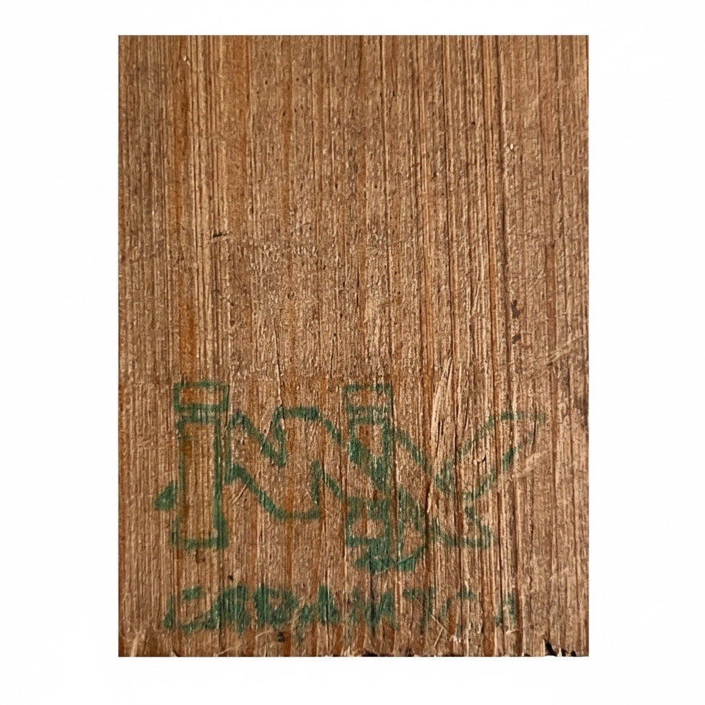 Handmade Southwest Cactus Wall Key Holder Wood Plaque with Hooks