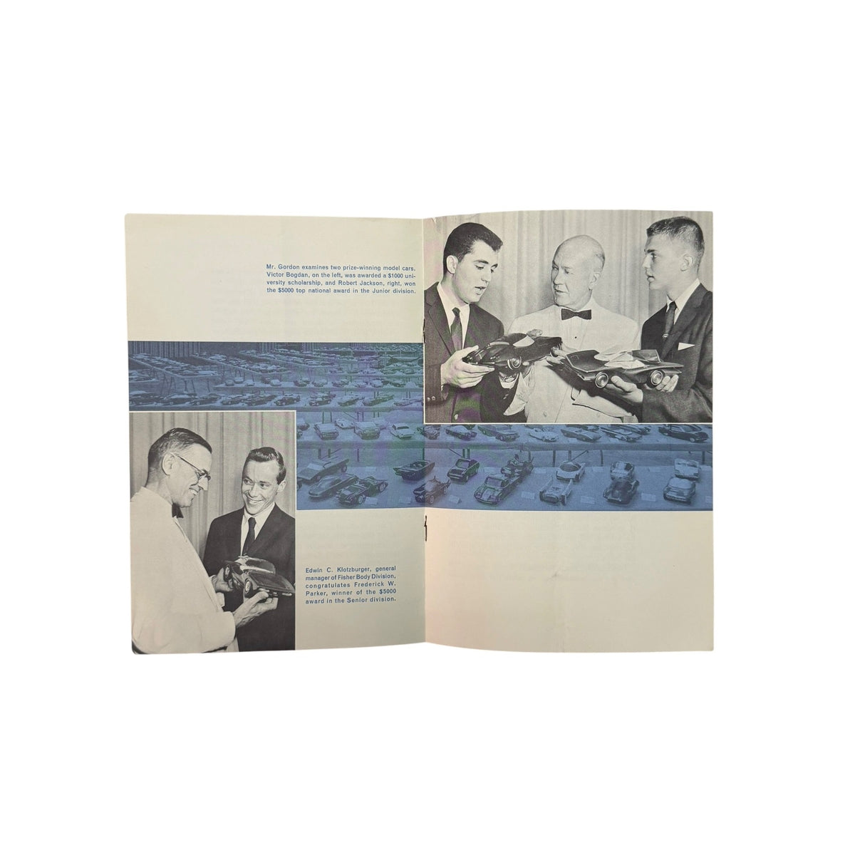 1959 GM Fisher Body Craftsman’s Guild Model Car Awards Booklet General Motors