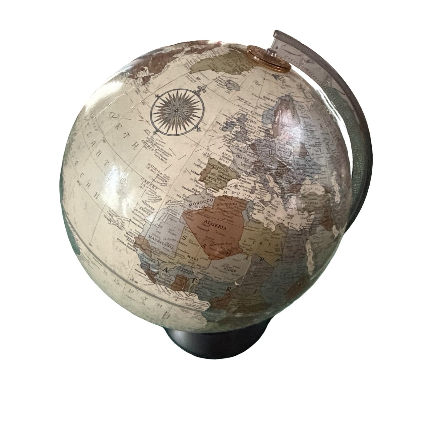 Replogle Platinum Classic Series 12 Inch World Globe Vintage Style Desktop Globe