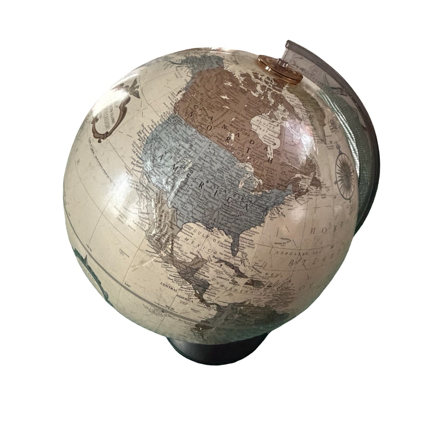 Replogle Platinum Classic Series 12 Inch World Globe Vintage Style Desktop Globe