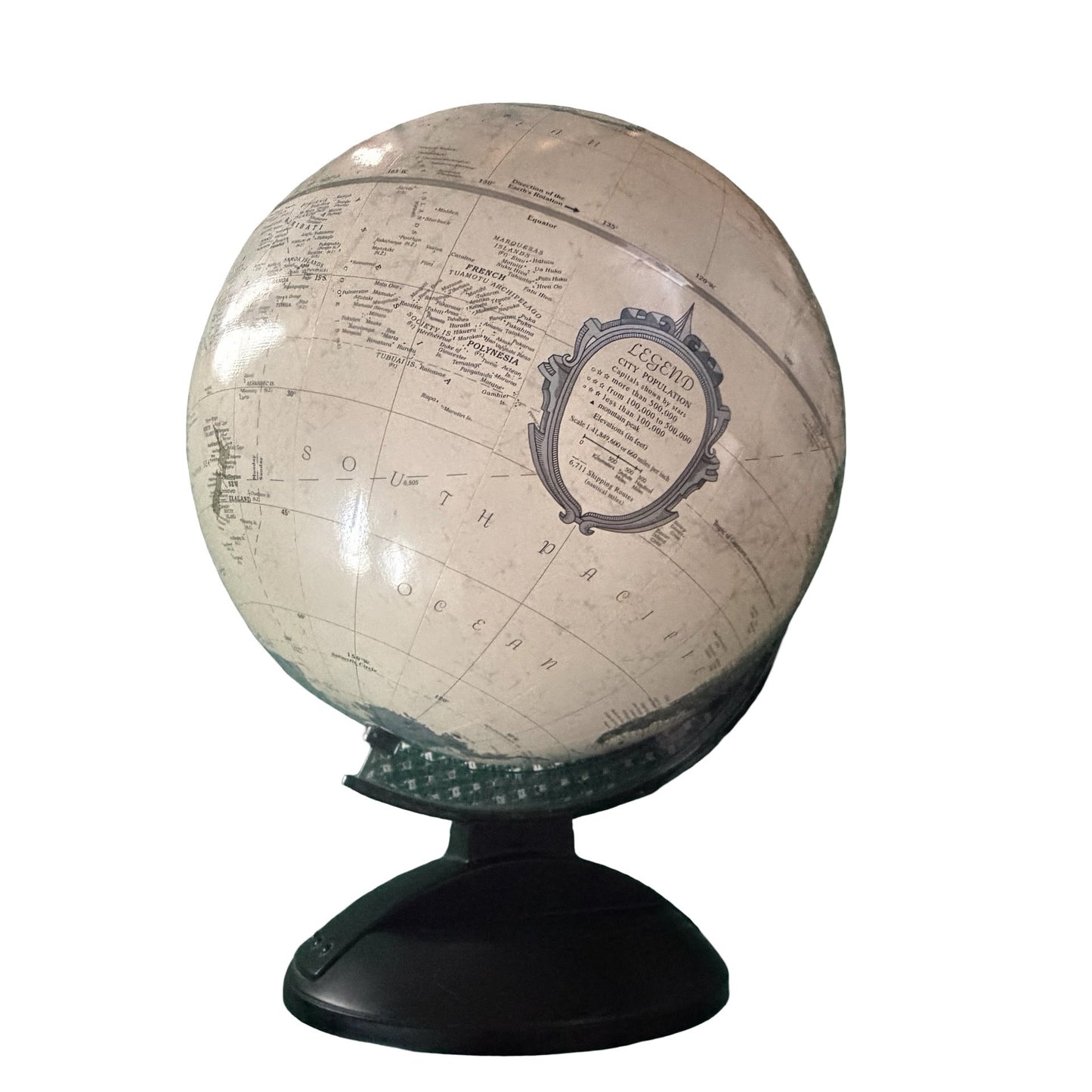 Replogle Platinum Classic Series 12 Inch World Globe Vintage Style Desktop Globe