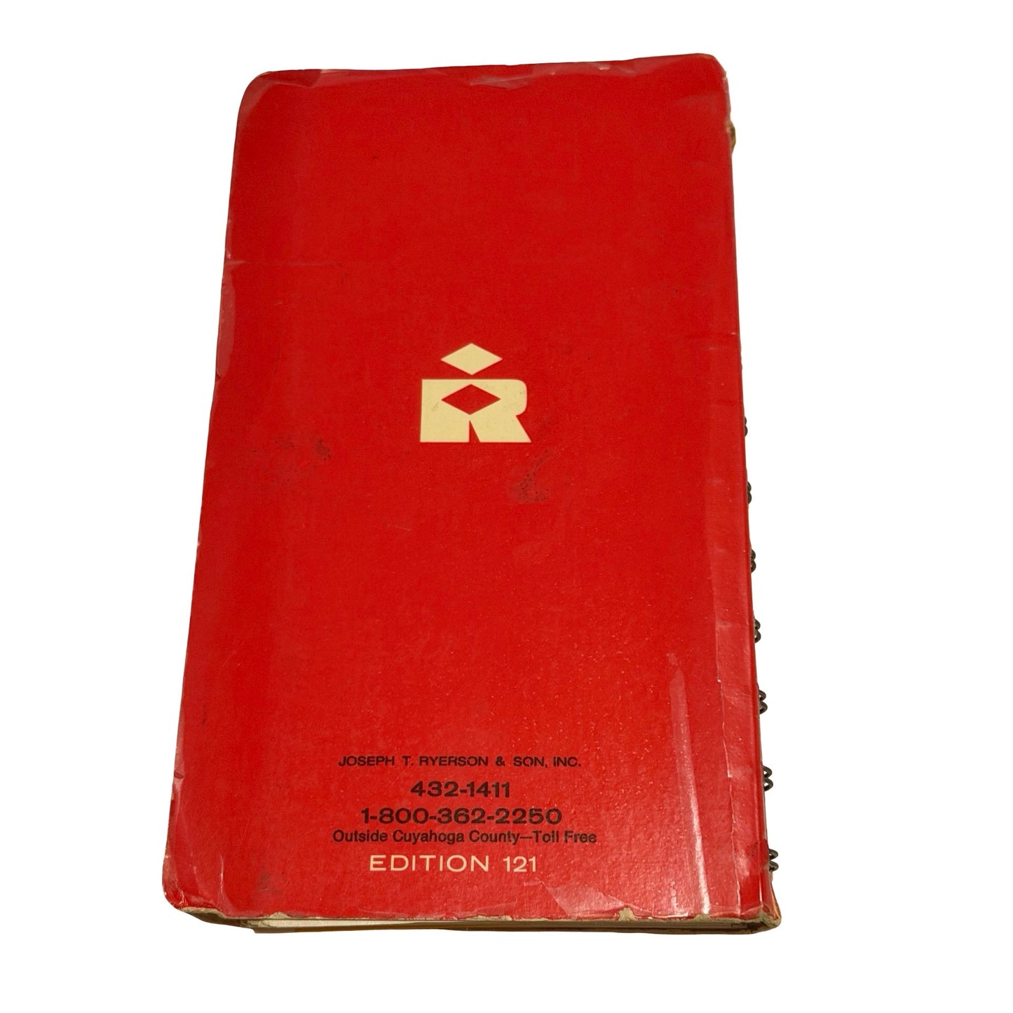 Vintage 1972 Ryerson Products in Stock Processing Services Metal Reference Handbook Edition 121