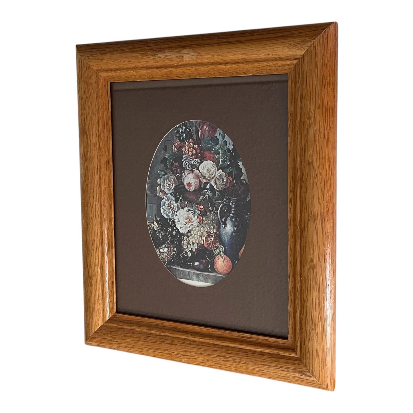 VTG Spectra Galleries Floral Still Life Print – Wood Frame – 12x10 Wall Art