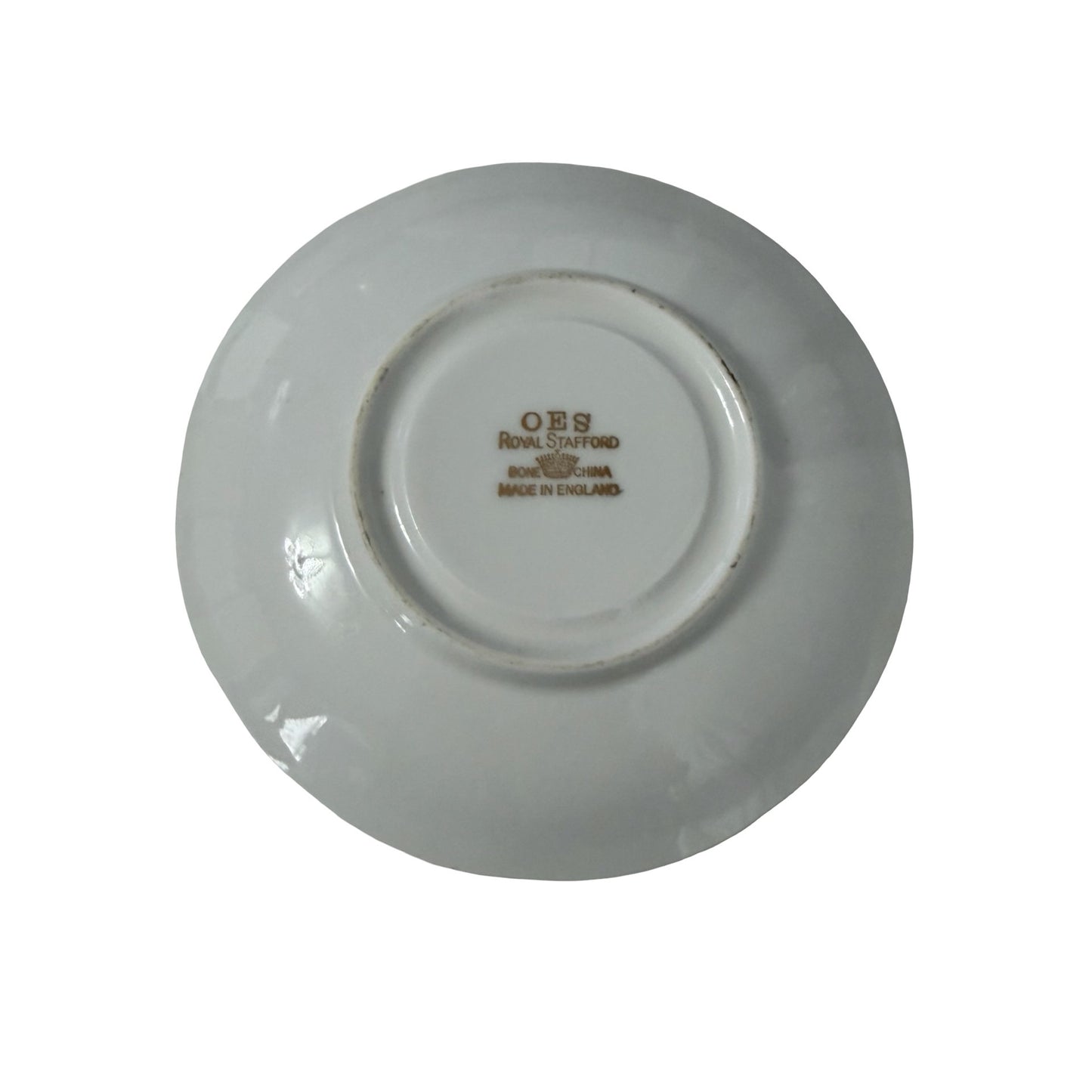 Vintage Royal Stafford Order of the Eastern Star OES Bone China Saucer England 5.5"