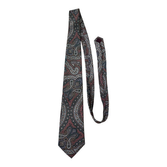 VTG State Street Paisley Necktie – Exclusively for Jordan Marsh – 1970s/1980s